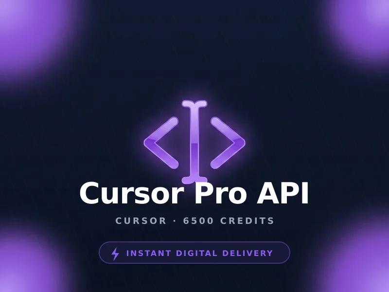 API Cursor Pro 6500 Credits